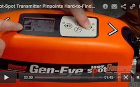 Hot-Spot Transmitter Pinpoints Hard-to-Find Buried Utilities