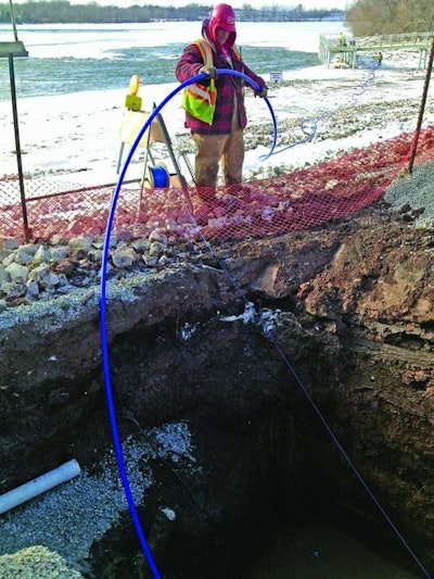 Directional Drill Helps Contractor Complete Tough Job