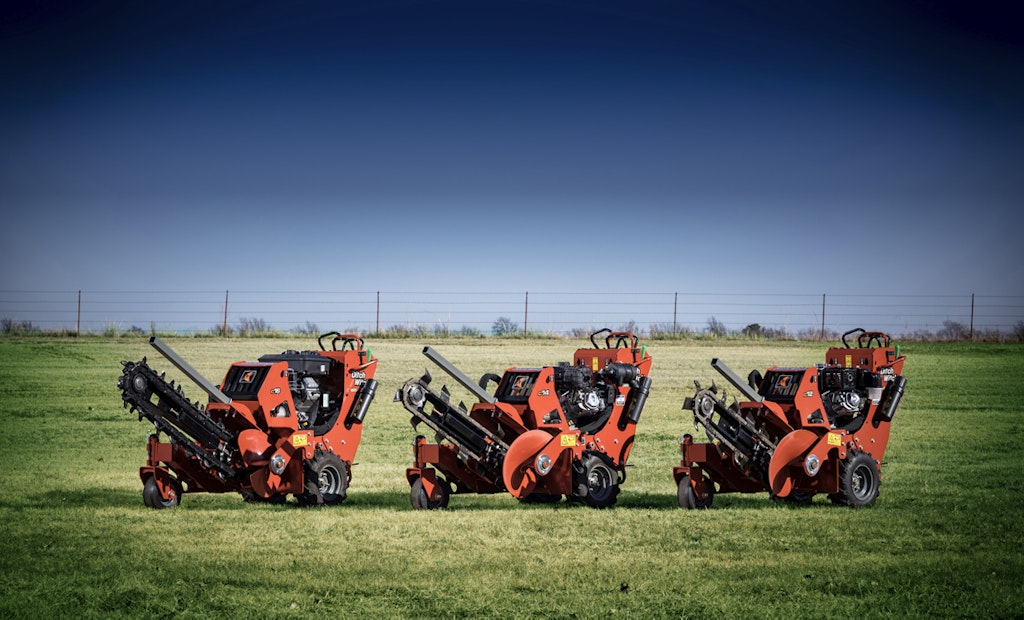 Ditch Witch Introduces New Series of Walk-Behind Trenchers