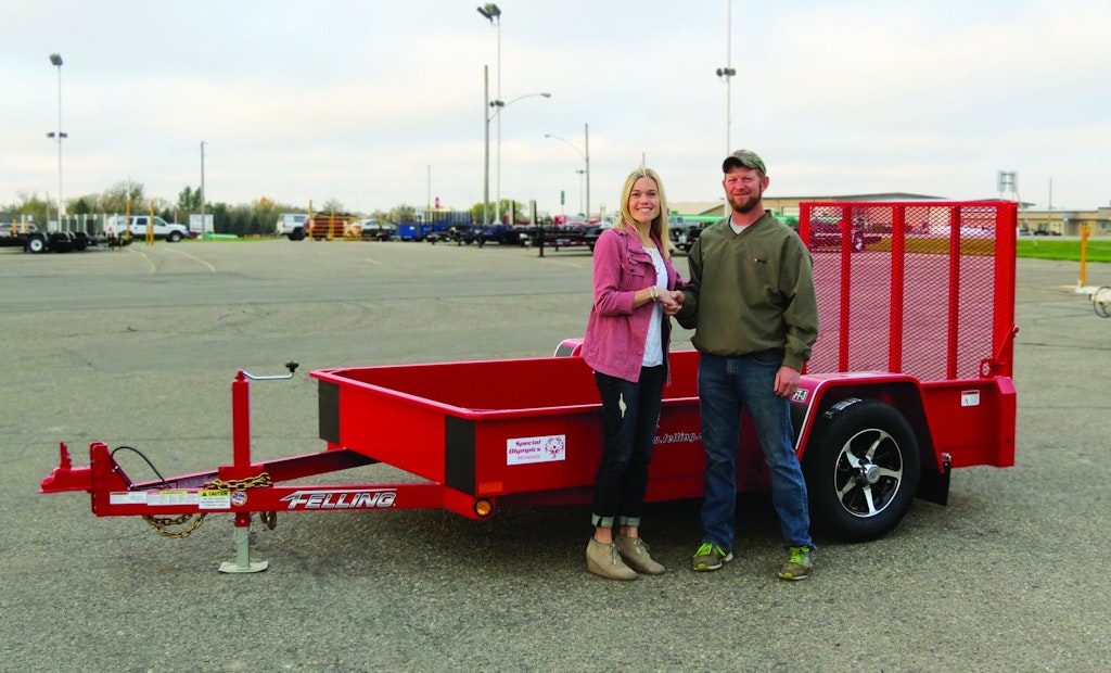Local Contractor Wins Fifth Annual Trailer for a Cause Auction