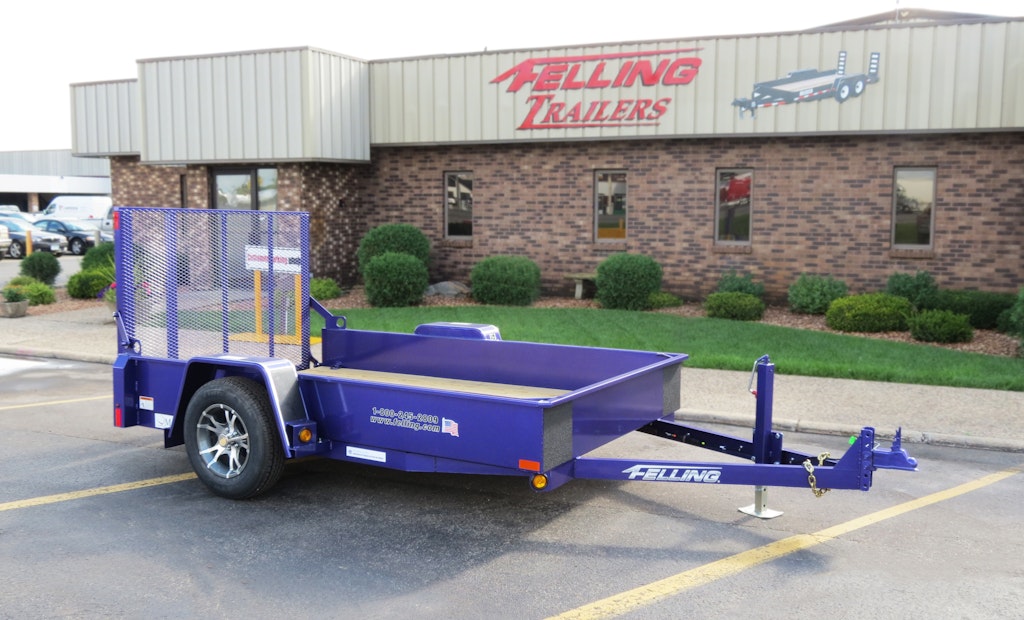 Bid on Purple Felling Trailer to Benefit Pancreatic Cancer Research