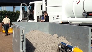 Guzzler CL with Gerotto Lombrico mini-excavator