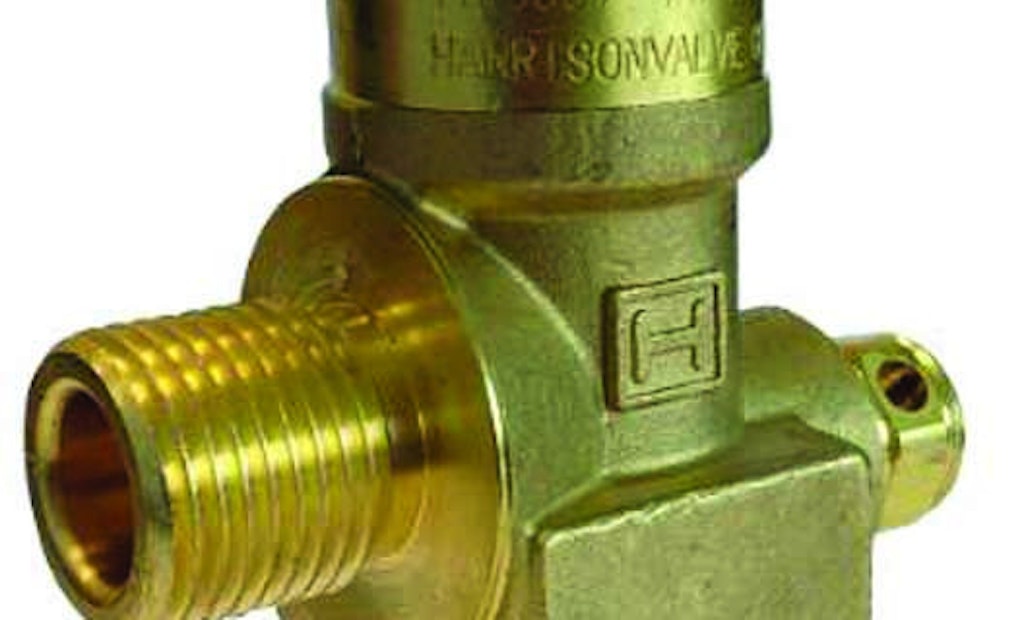 Harrison Valve high-pressure gas valves