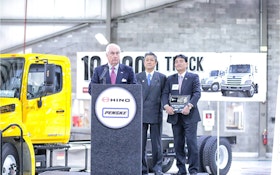 Hino Trucks Delivers 10,000th Truck to Penske