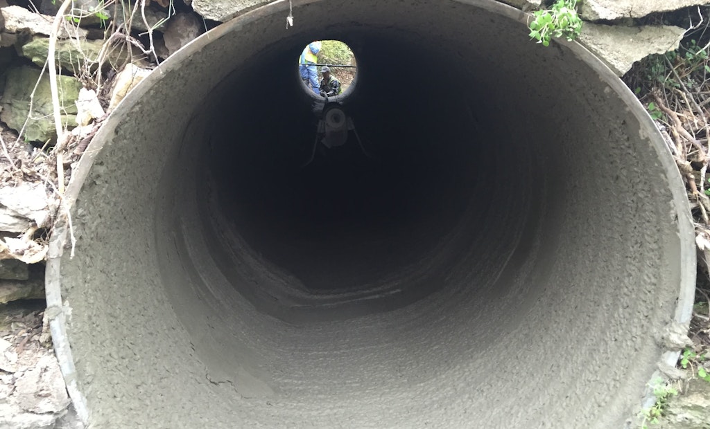 A Culvert Rehab Solution With No Road or Headwall Replacement