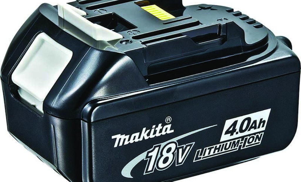 Makita 18V lithium-ion battery