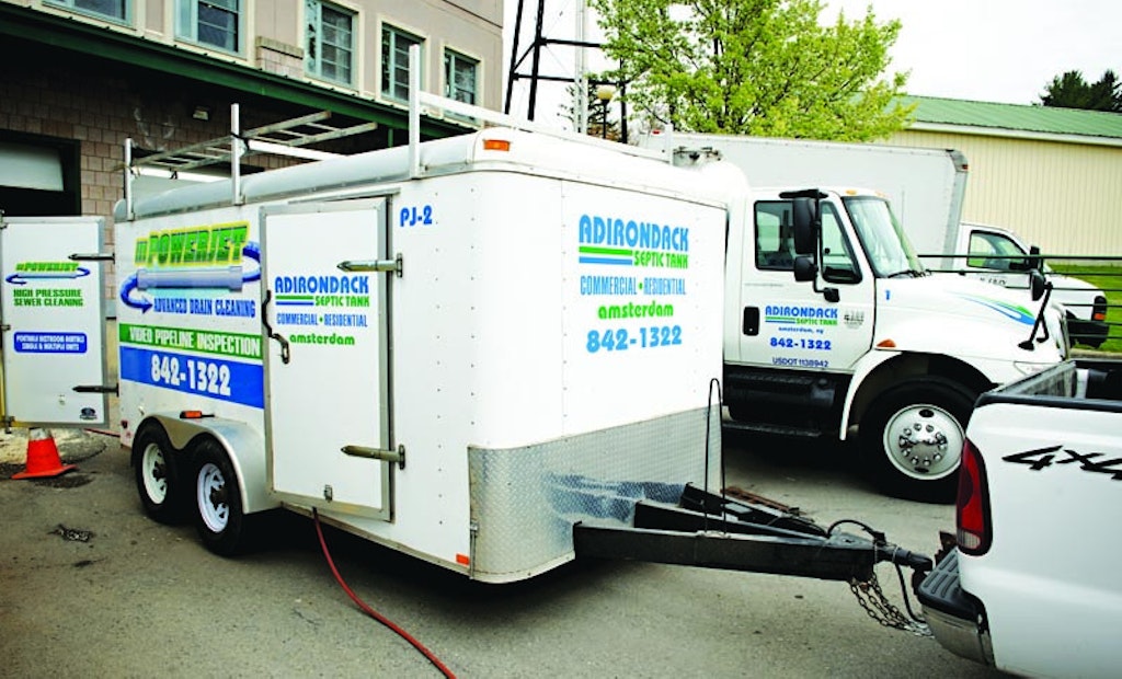 Trailer Jetters Help New York Cleaner Power Through Clogged Pipes