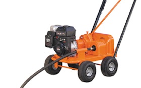 Gas-Powered Drain Cleaner Blasts Large Lines &amp; Long Runs