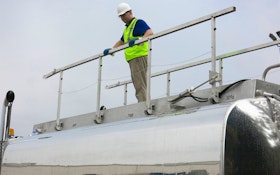 Aftermarket Safety Rail System for Trailers and Truck Tanks