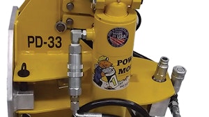 Pipe Bursting - Pow-r Mole Trenchless Solutions model PD-33M  