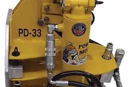 Pipe Bursting - Pow-r Mole Trenchless Solutions model PD-33M  