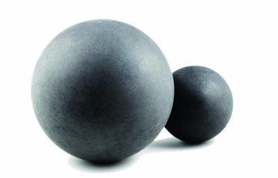 Dissolvable, injection-molded balls meet fracking needs