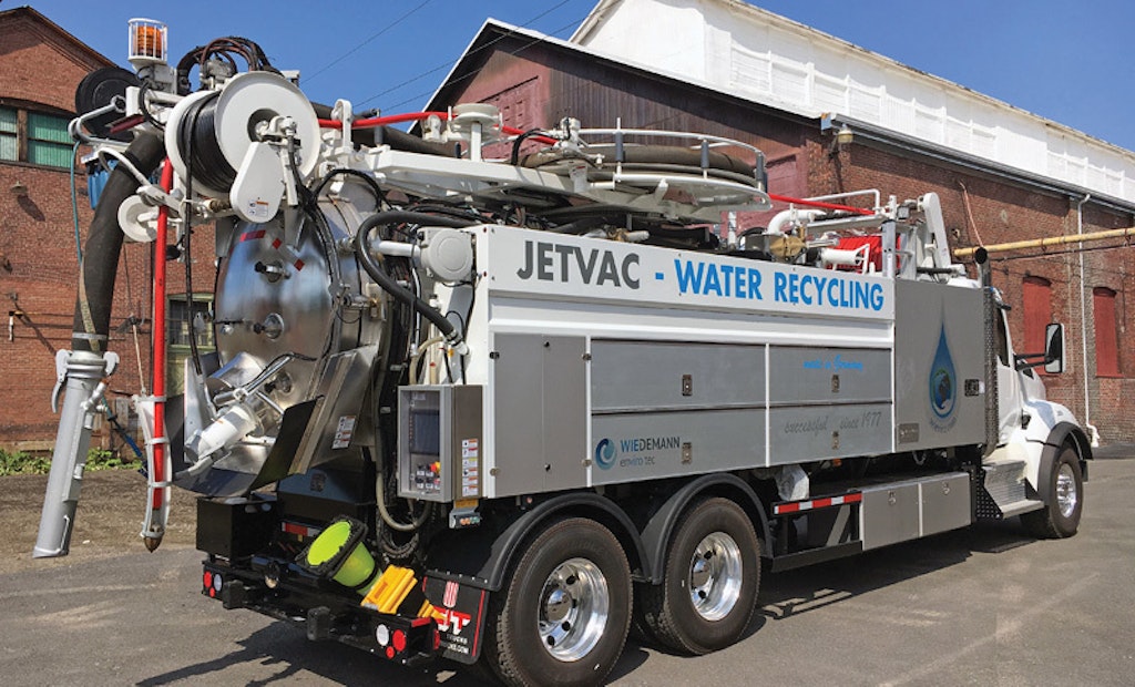 GapVax and Wiedemann join forces to offer water-recycling combination truck