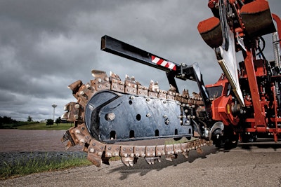 Trencher Chains and Components Should Be Checked Daily for Wear