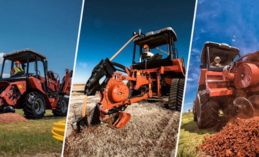 Ditch Witch Introduces Three Turbocharged Utility Tractors