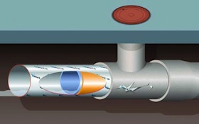 Valeron sewage pipe rehabilitation pre-liner
