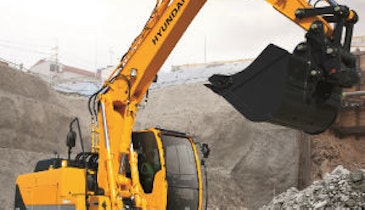 Hyundai Offers New Midsize Excavators